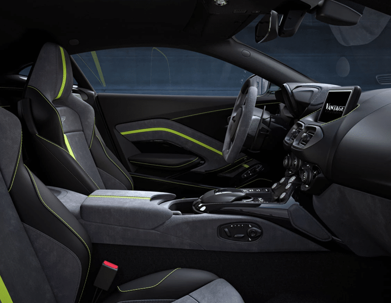 Aston Martin Vantage F1 Coupe interior