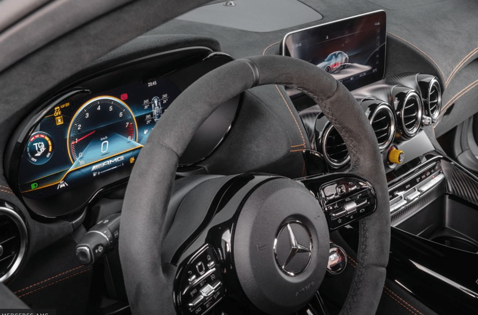 Mercedes-AMG GT Black Series interior